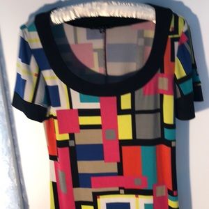 Tiana B. Dresses - Geometric Color Block Dress M Tiana B. Dresses - Geometric Color Block Dress M